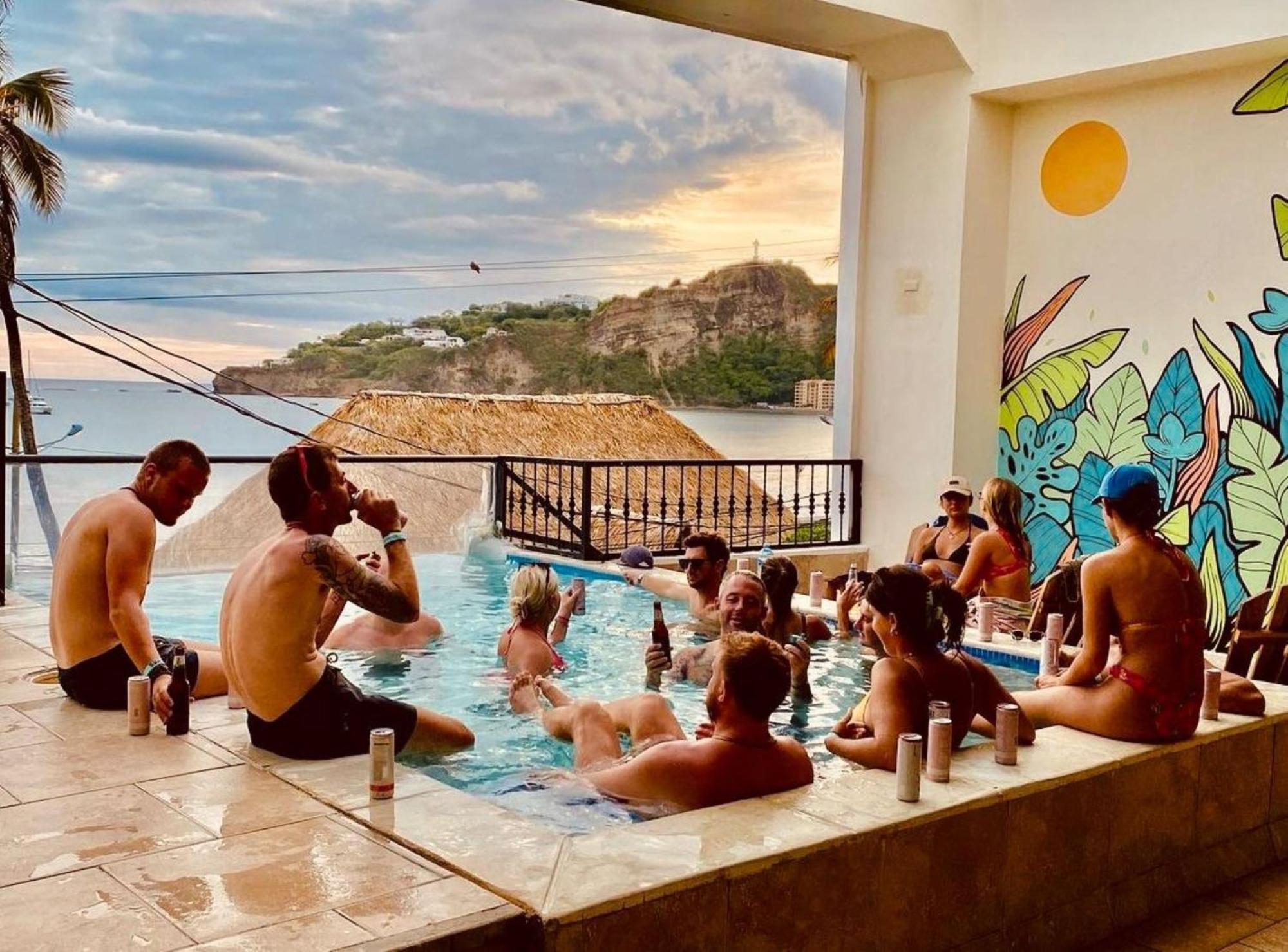 Sohla Rooftop Hostel San Juan del Sur Exteriör bild